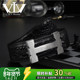VVBrown意大利品牌正品 鳄鱼皮腰带男平滑扣裤 带高档h扣皮带男真皮