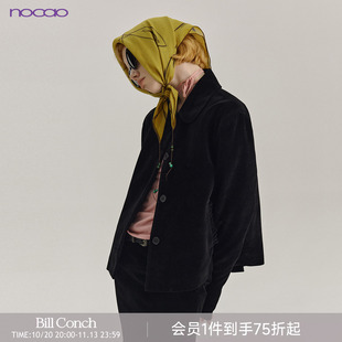 【串珠印花】NOCAO PROJECT  新款logo秋季小众设计感秋季方巾