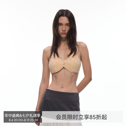 【花园背心】BiLLconch短款抹胸自带胸垫外穿内搭吊带背心辣妹风