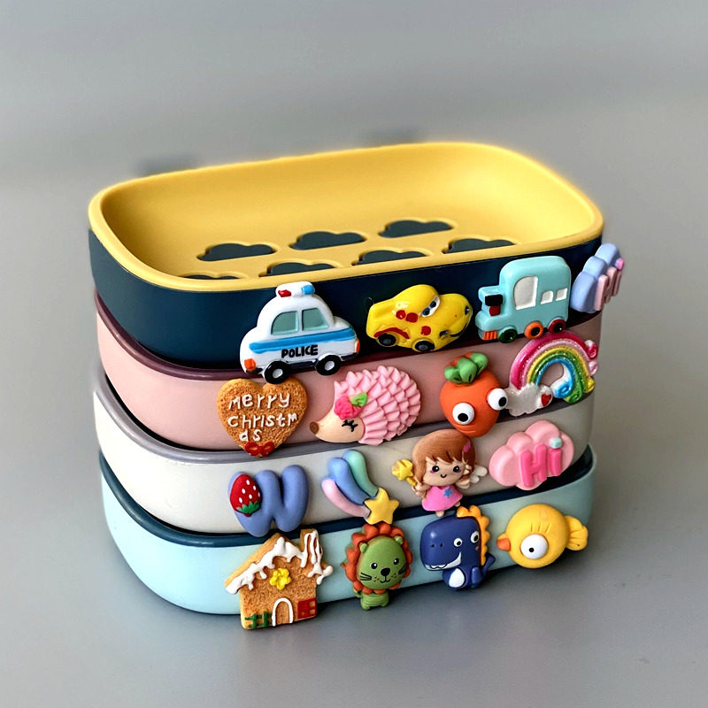 韩式壁挂儿童肥皂架家用创意卡通可爱浴室学生肥皂盒免打孔香皂架,家庭/个人清洁工具,皂盒,淘宝优惠券,粉丝福利购,淘宝优惠卷