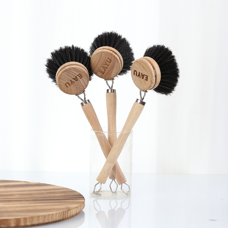 日本锅刷天然马毛刷清洁刷