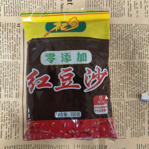 杞参红豆沙350g/袋