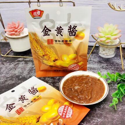 北康金黄酱90g*10袋包邮黄豆农家东北长春大豆酱长春大酱