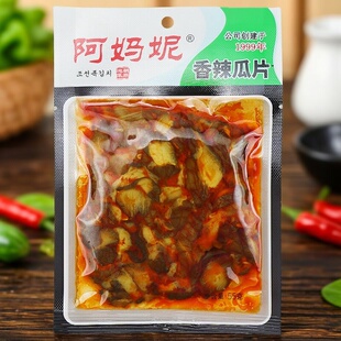 包邮 园丰阿妈妮香辣瓜片55克咸黄瓜脆瓜朝族泡菜 全店任意10件