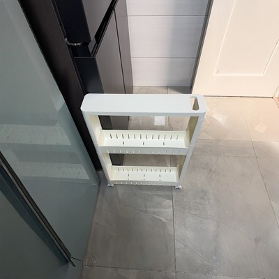 超窄夹缝置物架浴室厨房缝隙柜