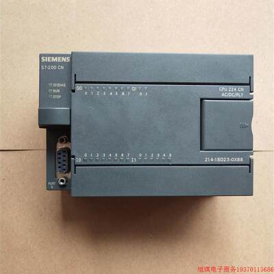 拍前询价:拆机S7-200PLC CPU224CN AC/DC/RLY 214-1BD