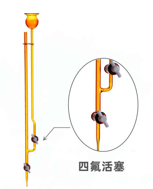 夹式微量滴定管半微量飞休氏分析1/2/3/5/10ml四氟/玻璃活塞-封面