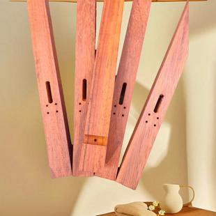 实木红花梨撒放器木条diy木料长方木杆硬木条弹弓木料U型槽定制加