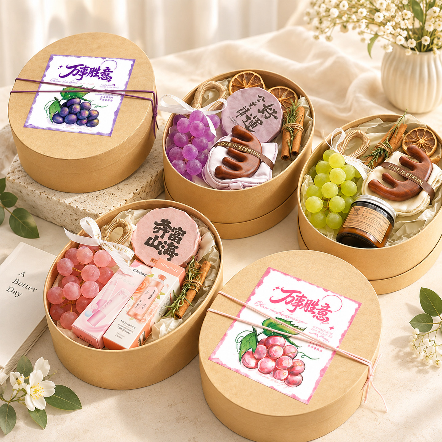万事胜意！超美葡萄串手工皂洗手