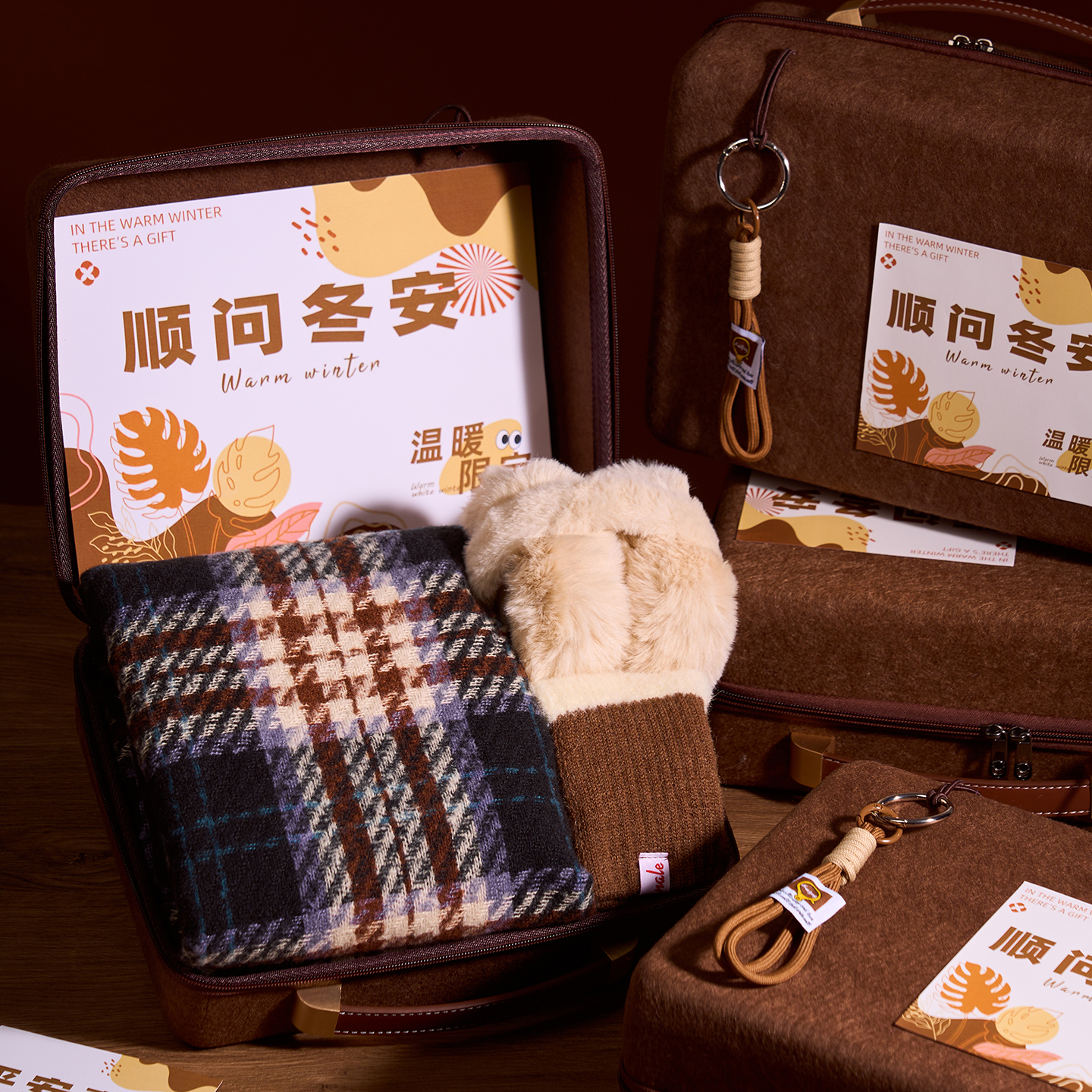 高档围巾礼盒实用送闺蜜