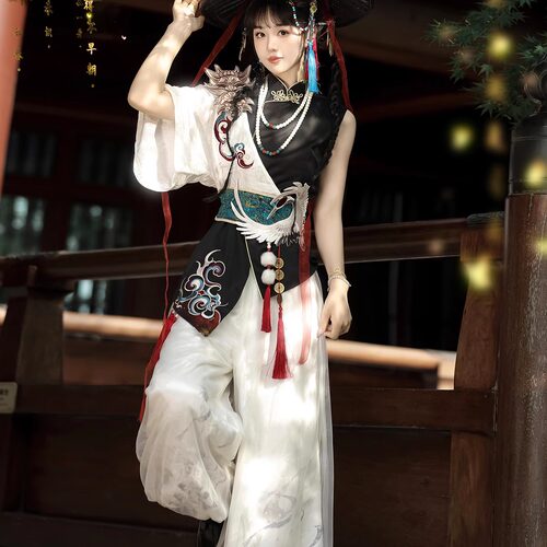 co古装民族风表演服演出异域风