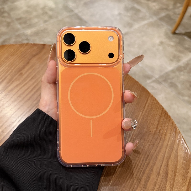 适用于苹果17promax手机壳磁吸