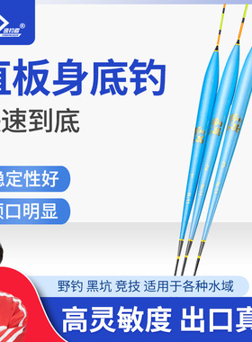 李承锋长身浮漂N11N12N13纳米鱼漂底钓漂打底接口直板高灵敏黑坑