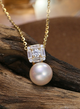 DIY配件S925纯银精美百搭珍珠吊