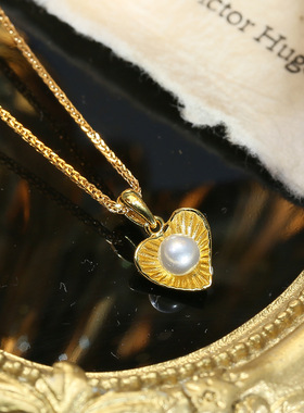 DIY珍珠配件吊坠项坠空托