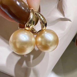 DIY配件 百搭耳坠手工银托半成品 S925纯银精工光板耳扣耳环空托