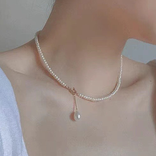 diy配件珍珠项链毛衣链OT扣