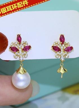 diy饰品配件s925复古时尚珍珠