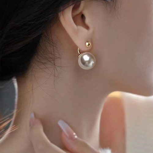 欣韵diy配件纯银拆分耳环空托