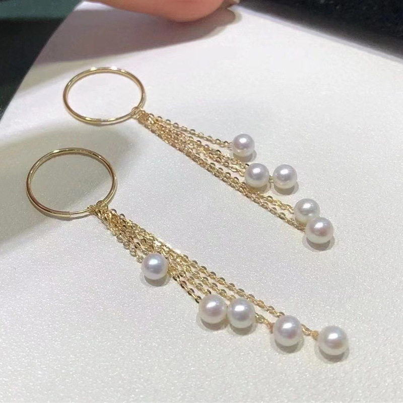 diy手工配件 S925纯银珍珠耳扣长款流苏耳坠空托半成品耳线未还托,饰品/流行首饰/时尚饰品新,耳环,淘宝优惠券,粉丝福利购,淘宝优惠卷