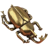 Бронзовая единорога Pet Creative Simulation Bug Retro Deck -Shell броня