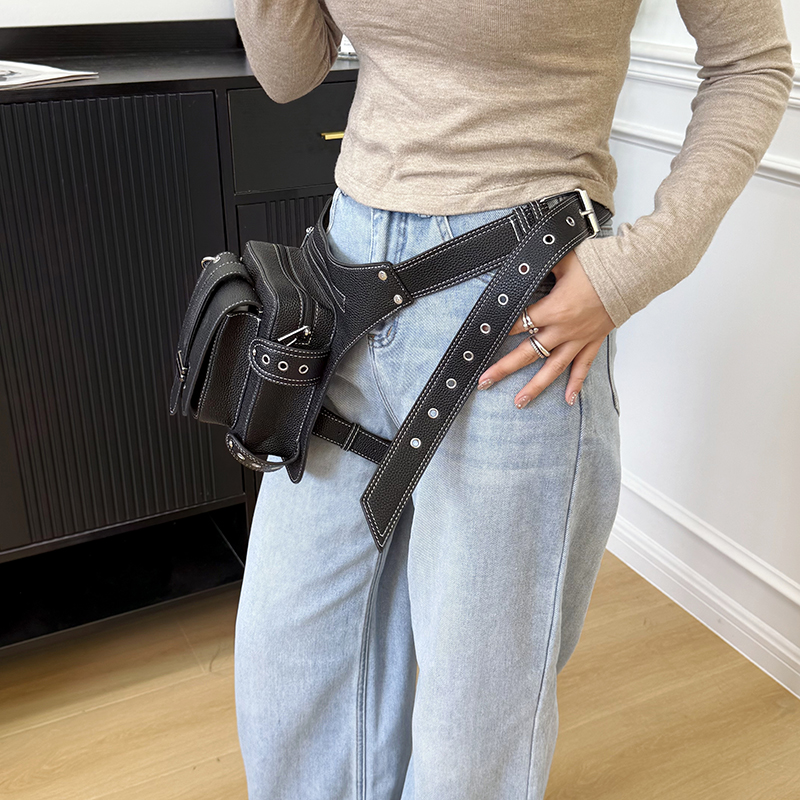 摩托车腿包男女斜挎骑行复古户外