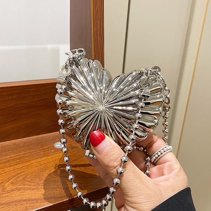 mini珍珠链条小包包包重工装饰