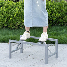 小炕桌架子矮桌腿 折叠炕桌腿支架桌脚铁桌子腿 金属桌架飘窗桌腿