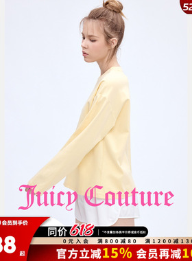 Juicy Couture【slow cleanfit系列】橘滋T恤女26春夏新款上衣