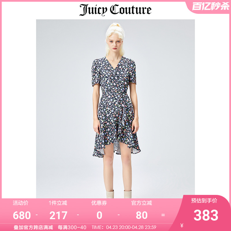 JuicyCouture女梭织连衣裙