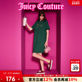 休闲烫钻短袖 Juicy Couture橘滋连衣裙女美式 裙子
