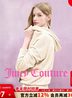 Juicy Couture【slow cleanfit系列】橘滋针织衫女25年秋冬上衣