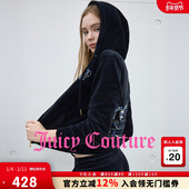 羊酯双面绒 Juicy Couture橘滋 外套女皇冠丝绒上衣