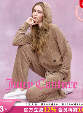 Juicy Couture【slow cleanfit系列】橘滋外套女25年秋冬运动针织