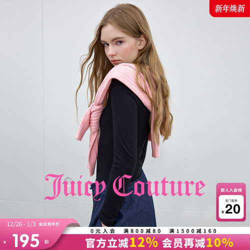 JuicyCouture橘滋亨利领T恤