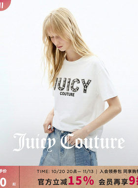 JuicyCouture橘滋重工钉珠T恤