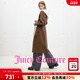 Juicy 含绵羊毛 Couture橘滋毛呢外套女双面呢大衣