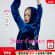 水光丝绒 Juicy Couture橘滋 外套女气质印花上衣