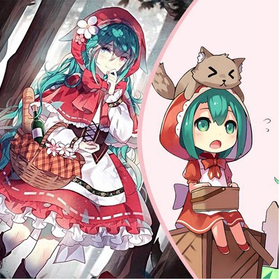 初音未来生日礼物模型动漫公仔