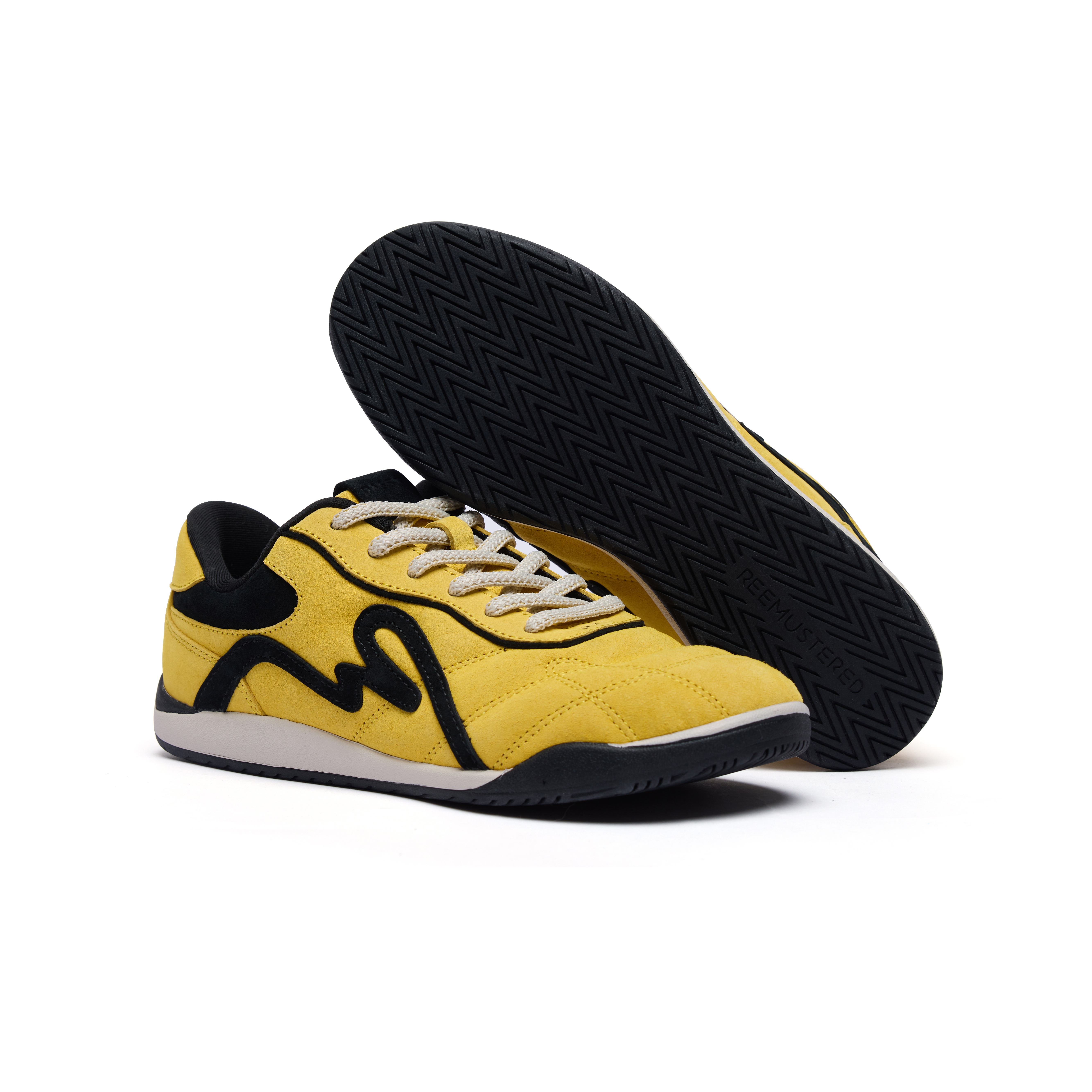 Reemustered Retro Trainer Mocha复古德训鞋 薄底鞋 黄色 女款