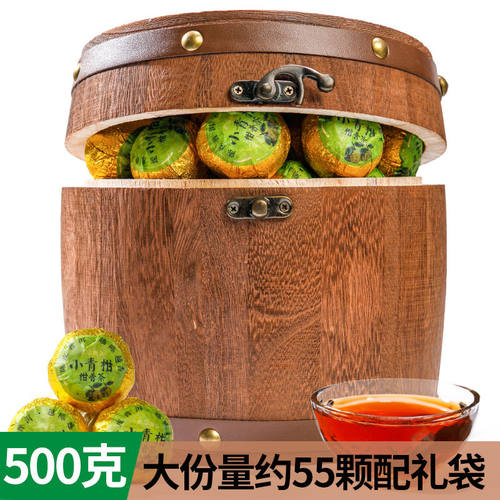 实木桶礼盒装500克 配礼品袋