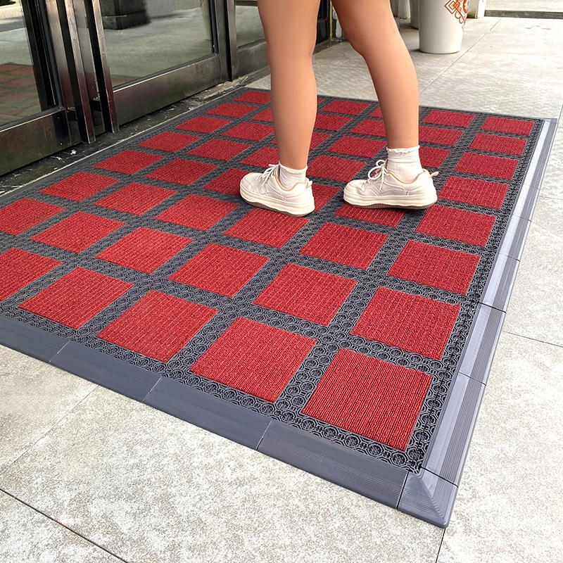 高档室外门口防滑蹭土地垫