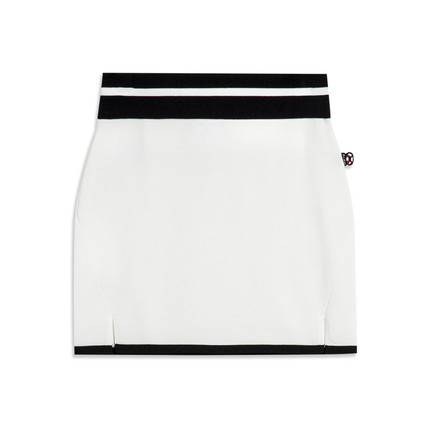 李宁女款半身裙时尚系列电竞运动生活简约紧身运动短裙ASKT710