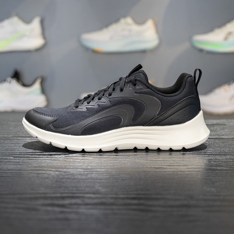 李宁轻羽男子跑步鞋2025秋季新款缓震运动鞋休闲慢跑鞋ARSV133