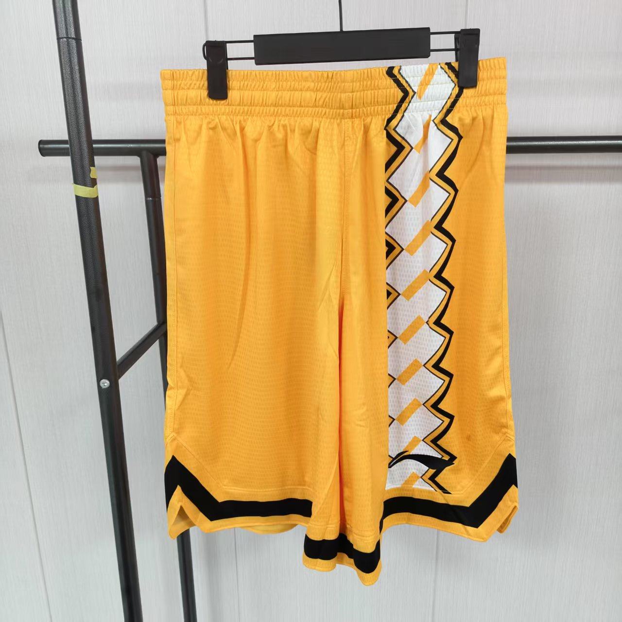 《购买前看详情B品》李宁男款短裤运动速干宽松训练休闲裤AAPK443