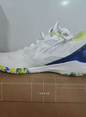 （瑕疵门店样鞋）李宁羽毛球鞋男鞋疾风LITE比赛运动鞋AYTU025