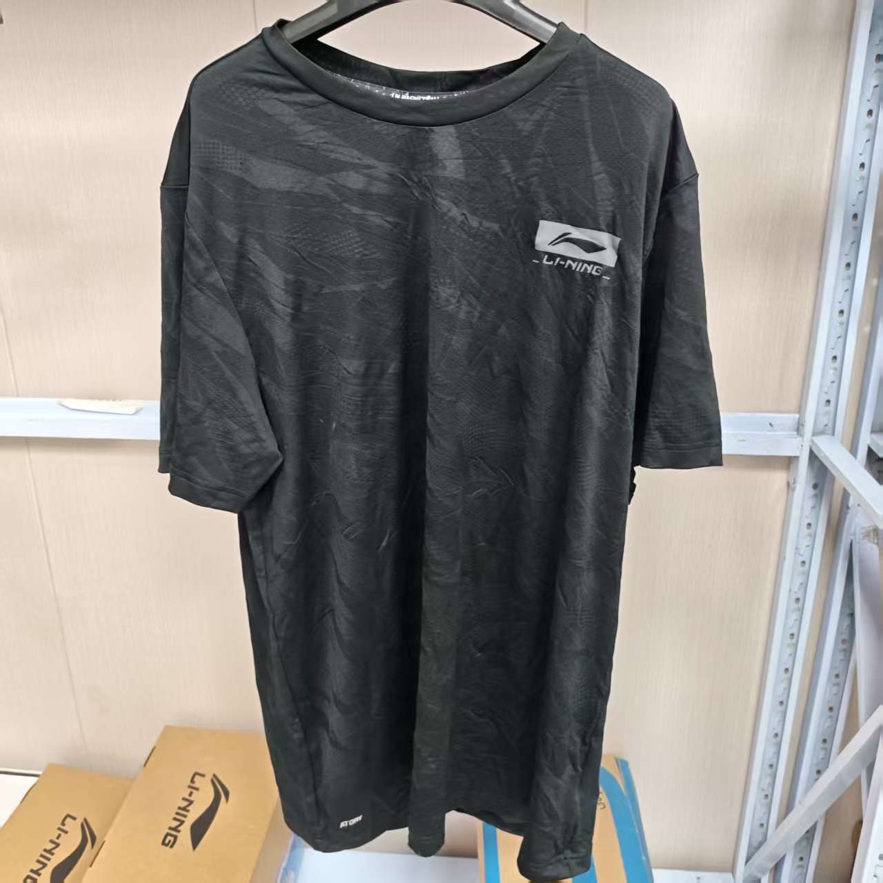 《购买前看详情B品》李宁短袖夏季男子款休闲运动百搭T恤ATSP067