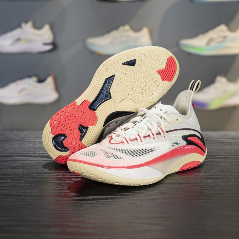 李宁反伍BADFIVE 追猎1 super 男子轻量高回弹篮球外场鞋ABFV007