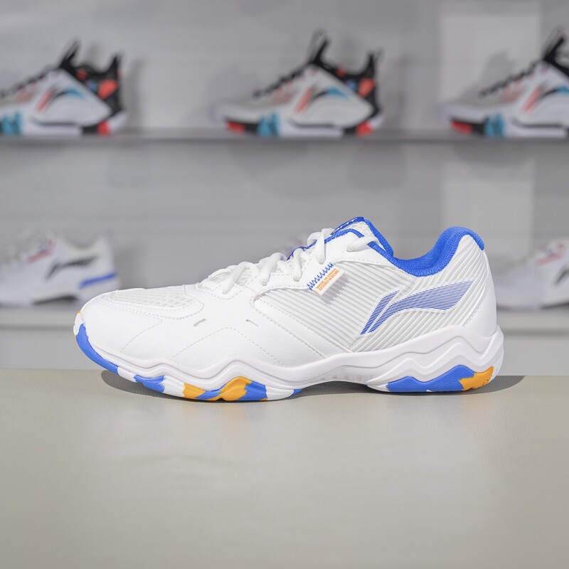 李宁音浪2羽毛球鞋2023新款男女缓震透气防滑训练运动鞋AYTS016