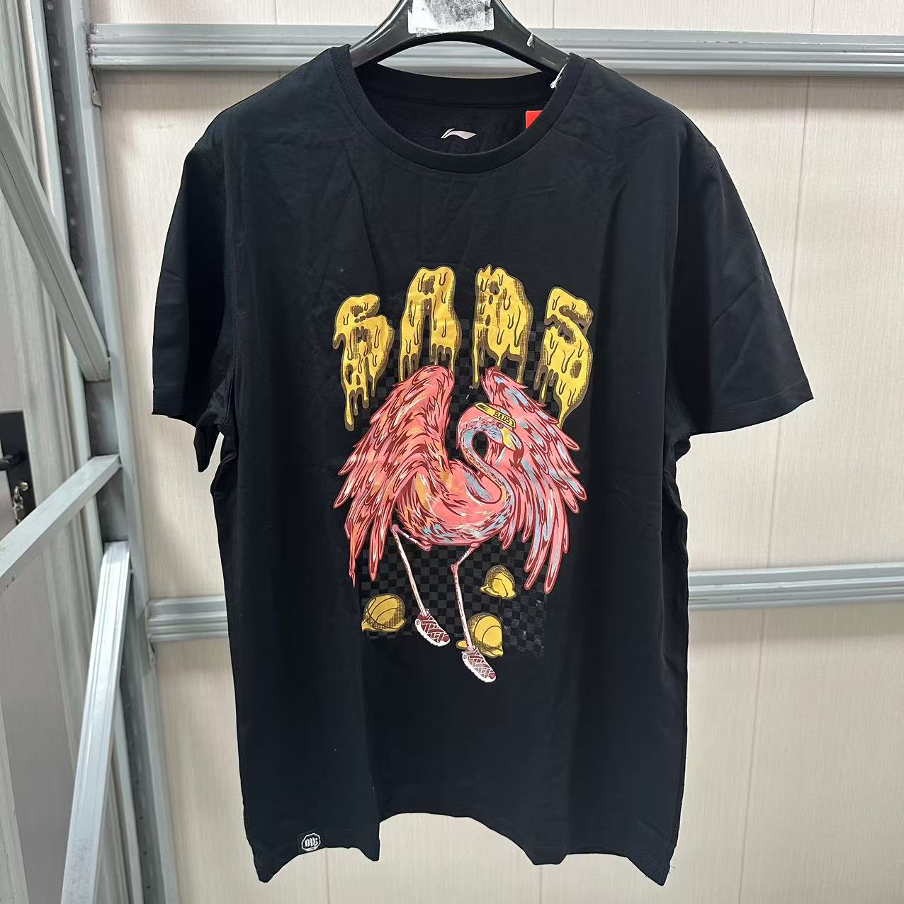 《购买前看详情B品》李宁男款夏季短袖宽松舒适百搭T恤YHSN027